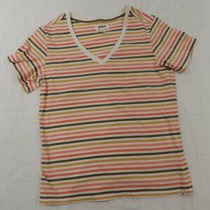 Wear Pact Woman's Organic Cotton Vee Neck Tee Shirt